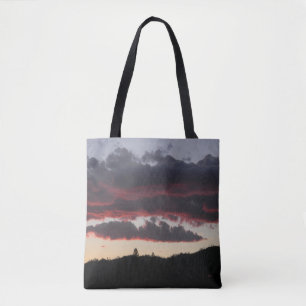Bolso De Tela Momentos pacíficos en las montañas...