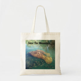Bolso De Tela Momma and Baby Manatee - Personalize This Tote Bag
