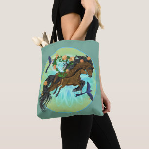 Bolso De Tela Momma Horse y poeta