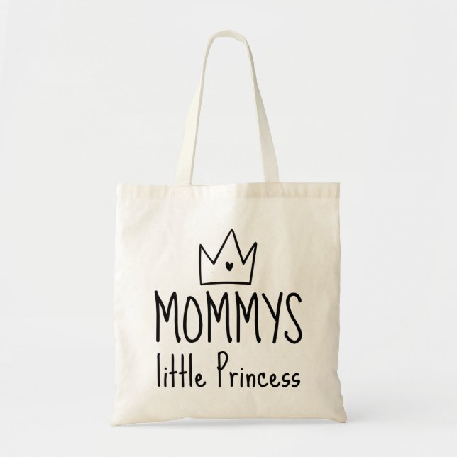 Bolso De Tela Mommys Little Princess (Frente)