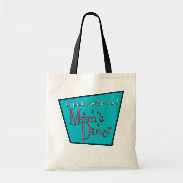 Bolso De Tela Moms Diner: Lactancia materna (Frente)