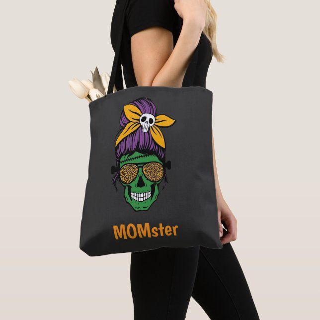 Bolso De Tela MOMster (Detalle)