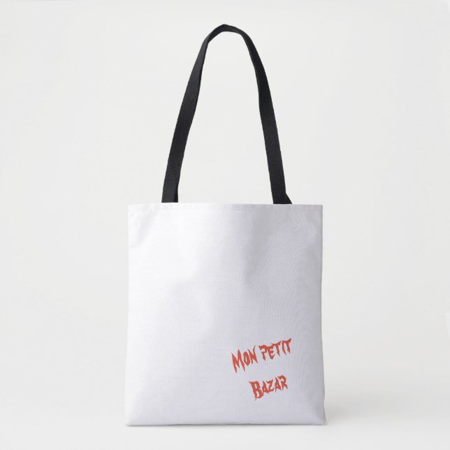 Bolso De Tela Mon petit bazar (Anverso)