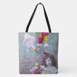 Bolso De Tela Mon petite coeur dans ce baiser 2