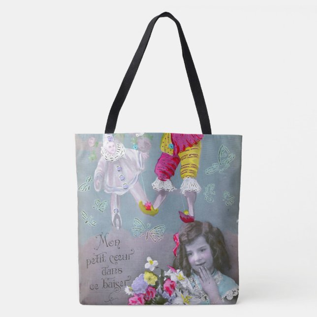 Bolso De Tela Mon petite coeur dans ce baiser 2 (Anverso)