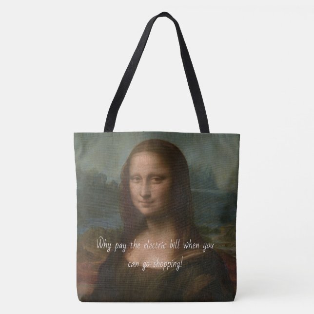 Bolso De Tela mona lisa (Anverso)