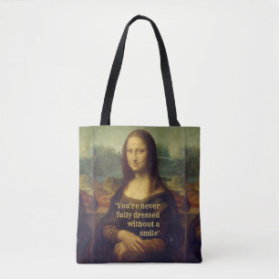 Bolso De Tela Mona Lisa