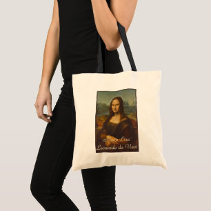 Bolso De Tela Mona Lisa de Leonardo da Vinci, arte renacentista