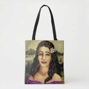 Bolso De Tela Mona Lisa del Pacífico