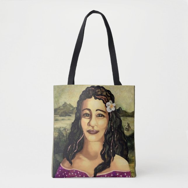 Bolso De Tela Mona Lisa del Pacífico (Anverso)