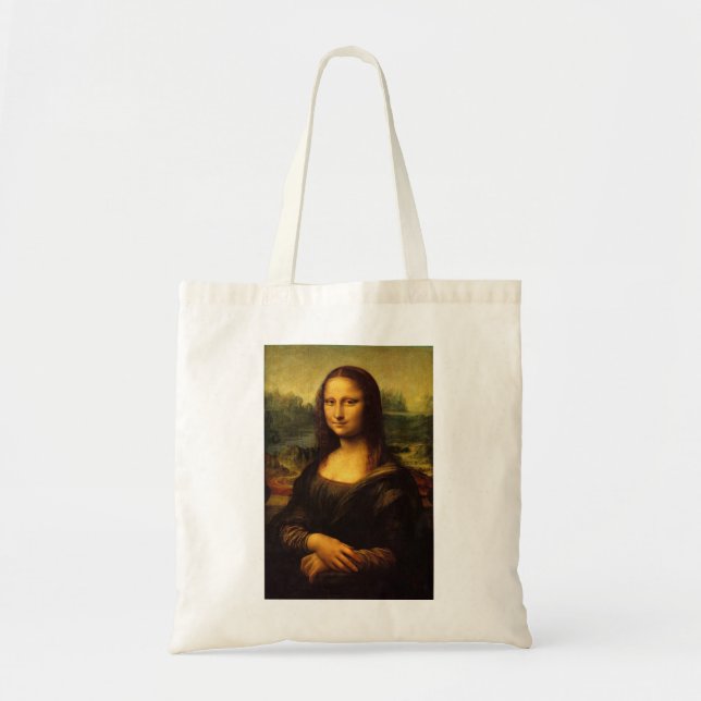 Bolso De Tela Mona Lisa Tote Bag (Frente)