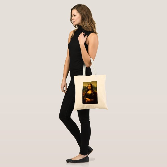 Bolso De Tela Mona Lisa Tote Bag (Anverso (modelo))