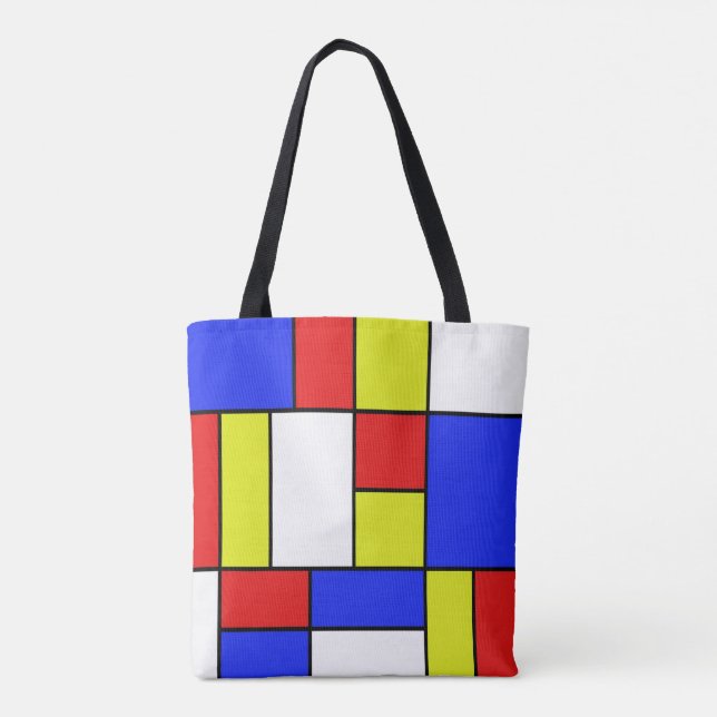 Bolso De Tela Mondriaan #19 (Reverso)
