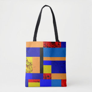 Bolso De Tela Mondrian #3