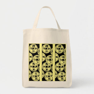 Bolso De Tela Monedas de Japón