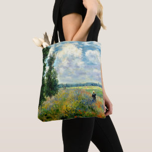 Bolso De Tela Monet - Campo de la amapola, Argenteuil
