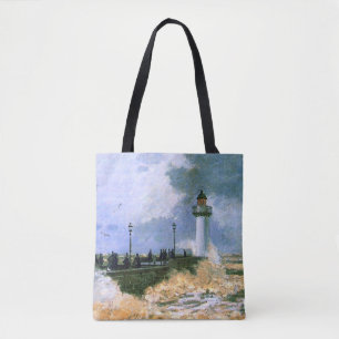 Bolso De Tela Monet - El embarcadero de Le Havre