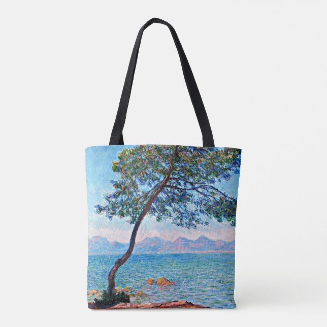Bolso De Tela Monet - Las Montañas Esterel (Reverso)