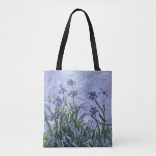 Bolso De Tela Monet Lilac Irises Tote Bag