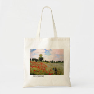 Bolso De Tela Monet Poppies