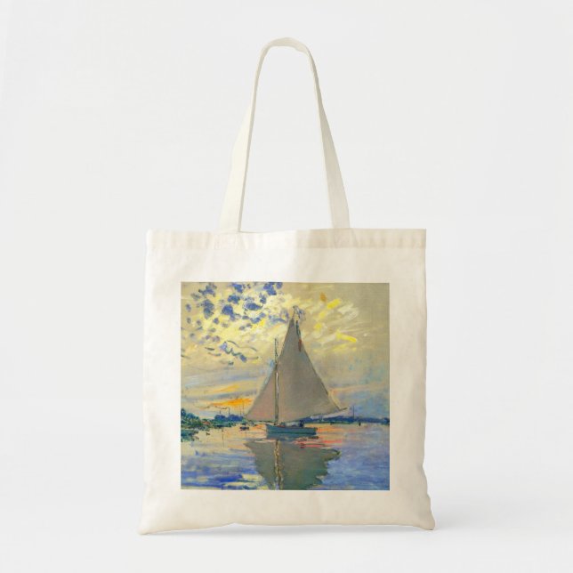 Bolso De Tela Monet Sailboat en Le Petit-Gennevilliers (Frente)