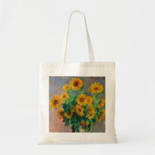 Bolso De Tela Monet Sunflowers