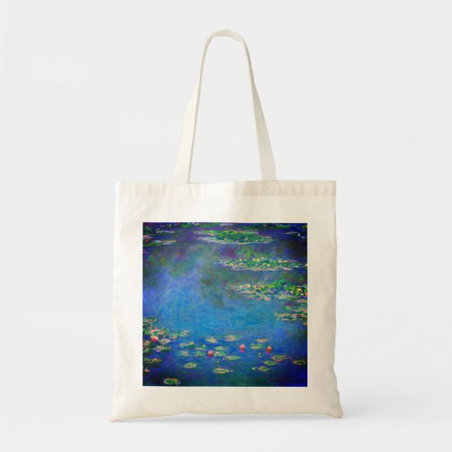 Bolso De Tela Monet Water Lilies 1906 (Frente)