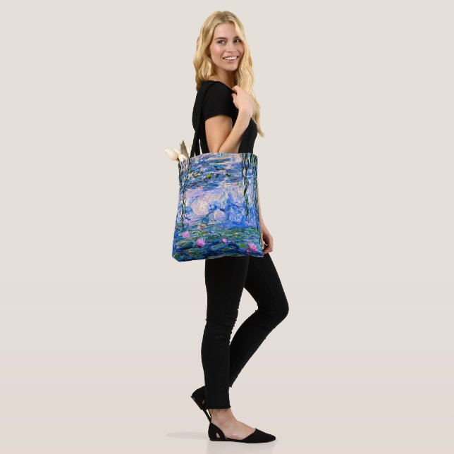 Bolso De Tela Monet: Water Lilies 1919, famosa pintura (Puesto)