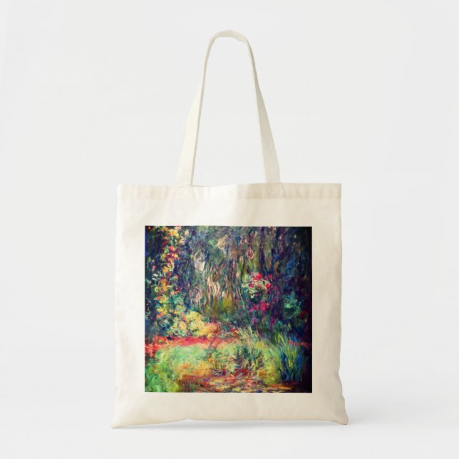 Bolso De Tela Monet Water Lily Pond (Frente)