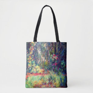 Bolso De Tela Monet Water Lily Pond