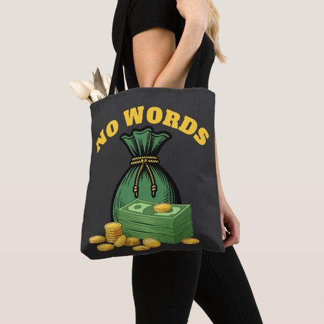 Bolso De Tela money heist - money icon- no words (Detalle)