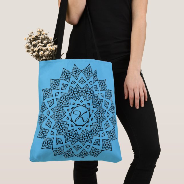 Bolso De Tela Mongrammed Mandala (Detalle)