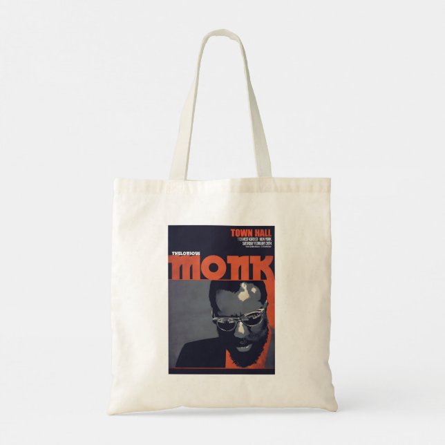 Bolso De Tela Monje Thelonious (Reverso)