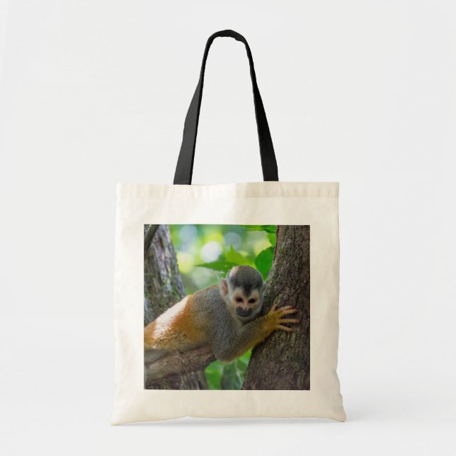 Bolso De Tela Mono ardilla en Manuel Antonio NP - Costa Rica (Frente)