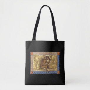 Bolso De Tela Mono Bestiario Medieval c. 1270