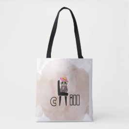 Bolso De Tela Mono de Chill Vibes | Diseño Personalizado diverti