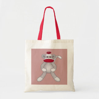 Bolso De Tela Mono del calcetín