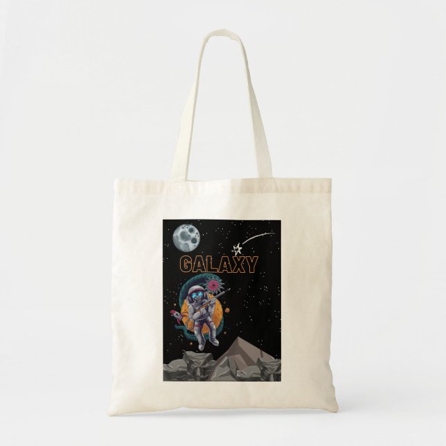 Bolso De Tela Mono GALAXY (Frente)