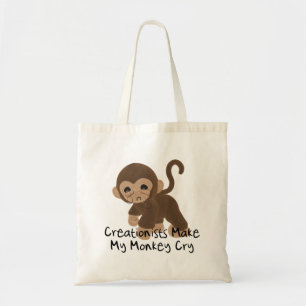 Bolso De Tela Mono gritador