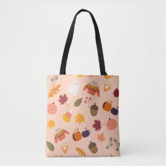Bolso De Tela Mono Otoñal Adorable