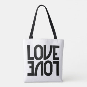 Bolso De Tela Monocromo reflejado en el amor