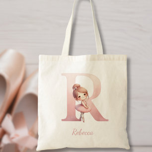 Bolso De Tela Monogram Ballerina