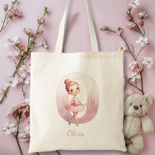 Bolso De Tela Monogram Ballerina