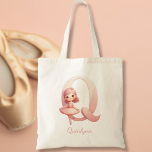 Bolso De Tela Monogram Ballerina