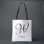 Bolso De Tela Monograma<br><div class="desc">Bolsa Monograma Tote</div>