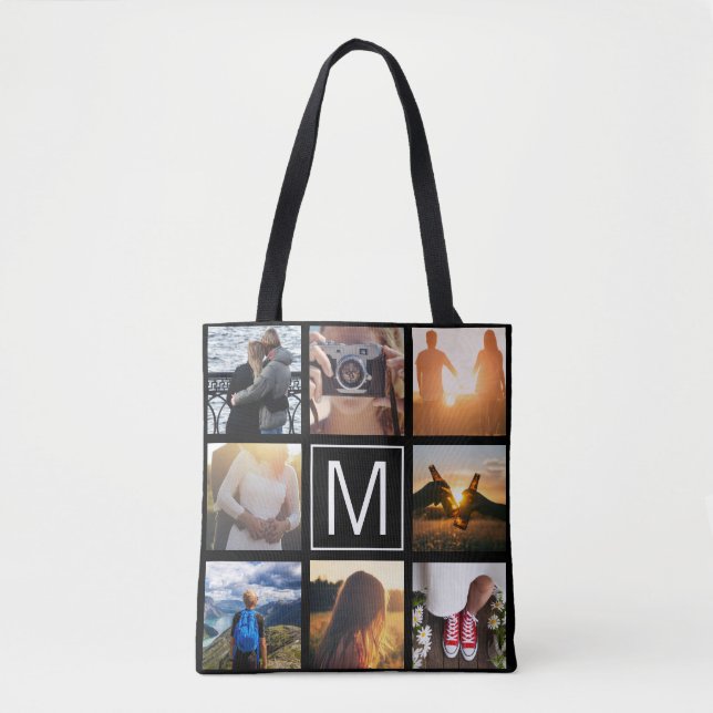 Bolso De Tela Monograma 8 (Anverso)