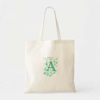 Bolso De Tela Monograma "A" Tote