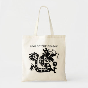 Bolso De Tela Monograma B de 2024 del año del dragón chino lindo