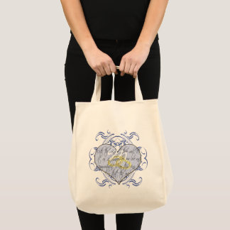 Bolso De Tela Monograma Boda Vow Heart