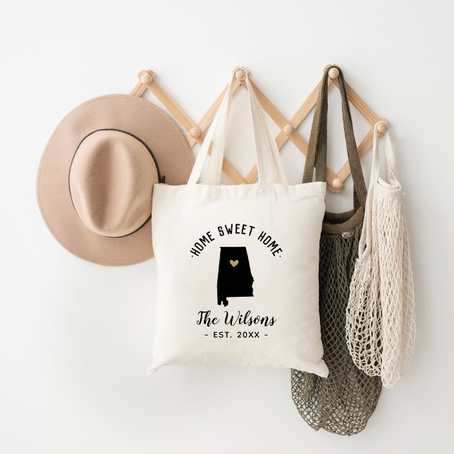 Bolso De Tela Monograma casero dulce casero de la familia de (Subido por el creador)